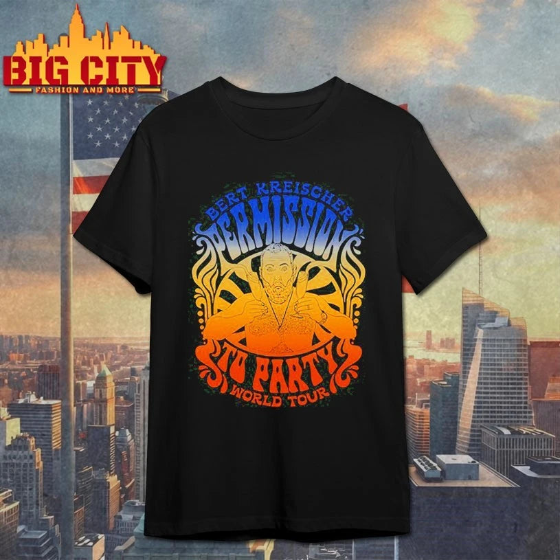 Bert Kreischer Permission To Party World Tour shirt