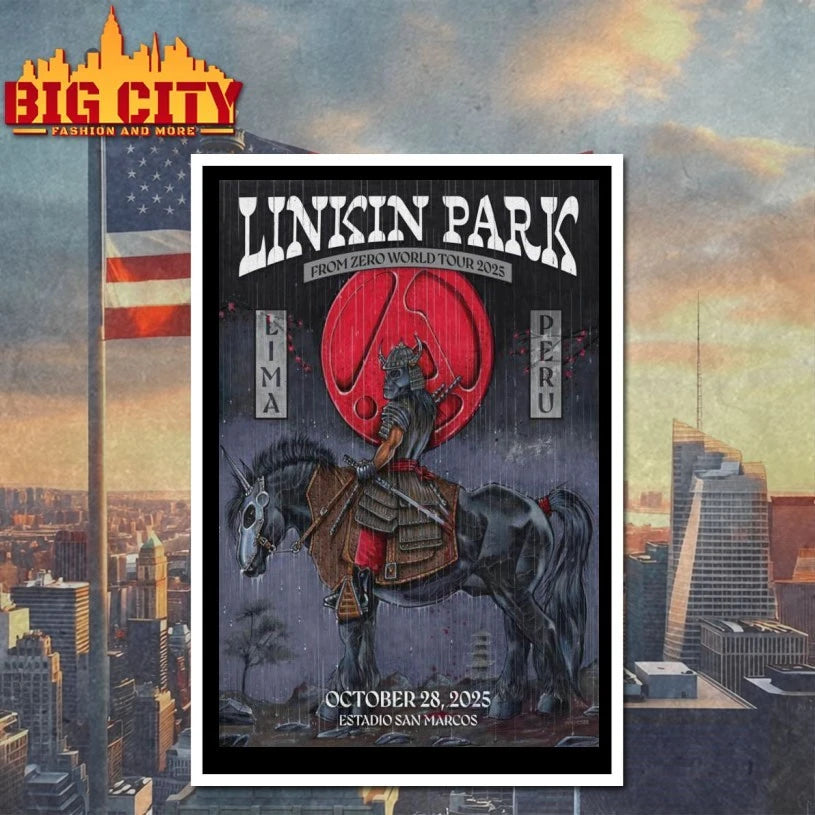 Best Linkin Park Lima Estadio San Marcos Oct 28, 2025 Poster shirt