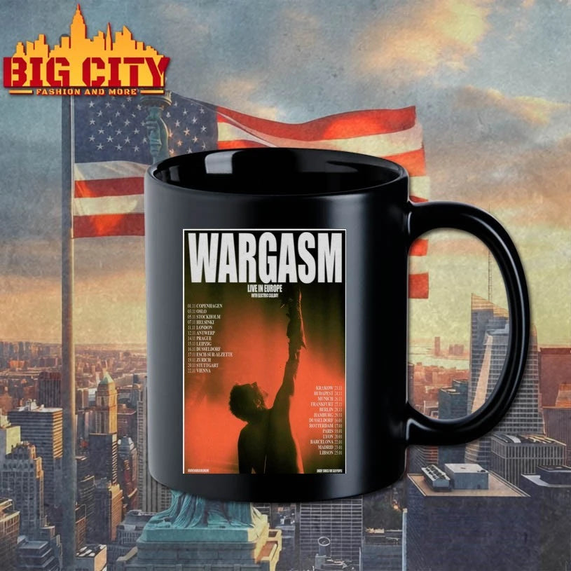 Best Wargasm Live In Europe 2025-2026 Tour Poster shirt