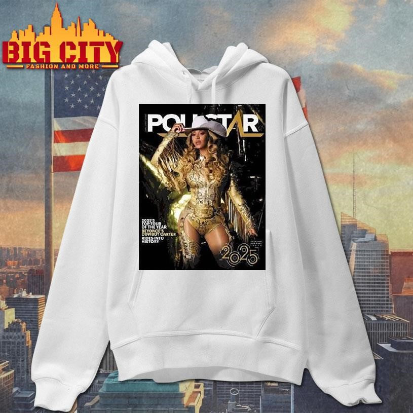 Beyonce Graces The Cover Of Pollstar As Cowboy Carter The Top Tour Of 2025 Year End Special Issue Shirt