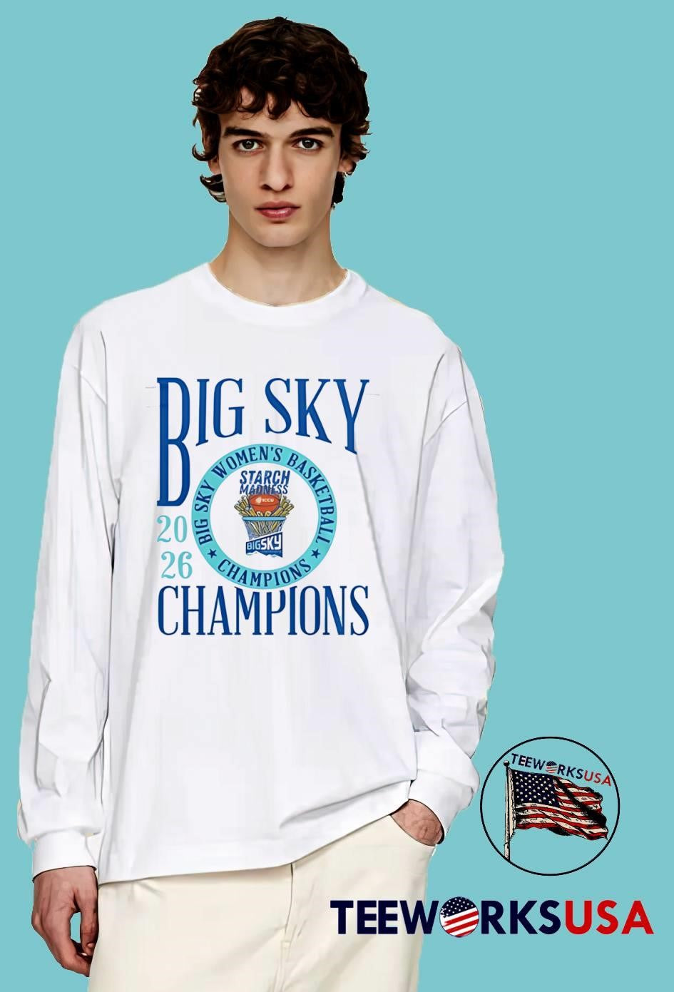 Big Sky Women’s Basketball 2026 Champions shirt