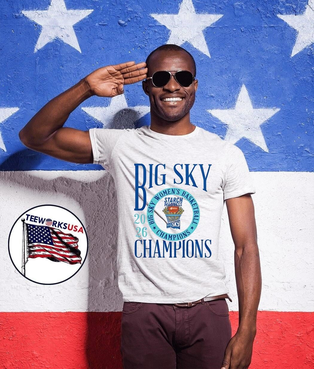 Big Sky Women’s Basketball 2026 Champions shirt