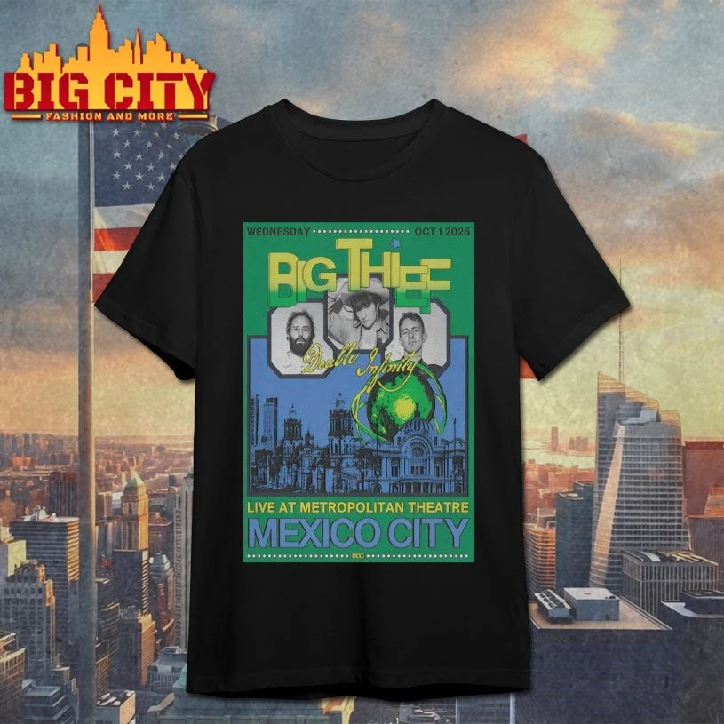 Big Thief Oct 1 2025 Teatro Metrópolitan in Ciudad De Mexico Poster shirt