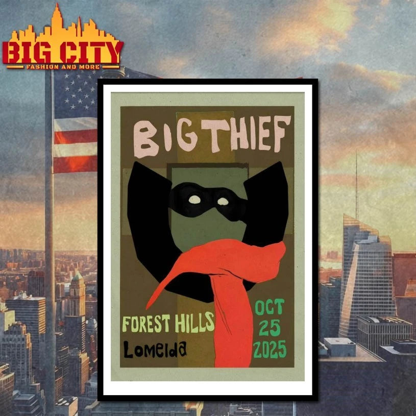 Big Thief Oct 25 2025 Forest Hills Stadium New York Poster shirt