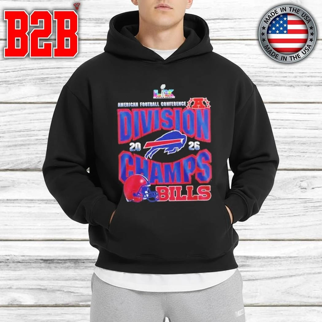 Bills AFC Division Champions Locker Room Shirt