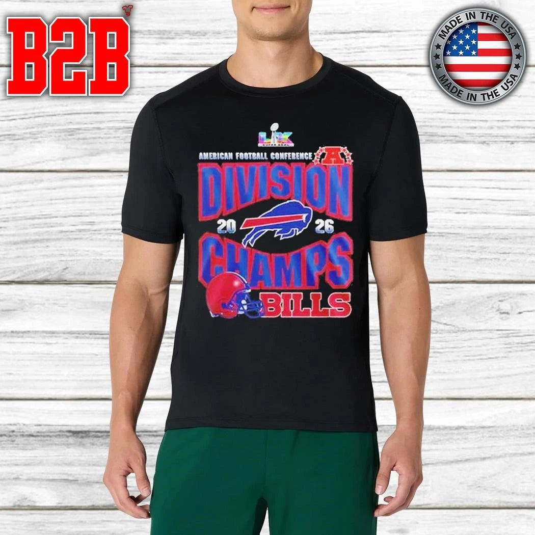 Bills AFC Division Champions Locker Room Shirt