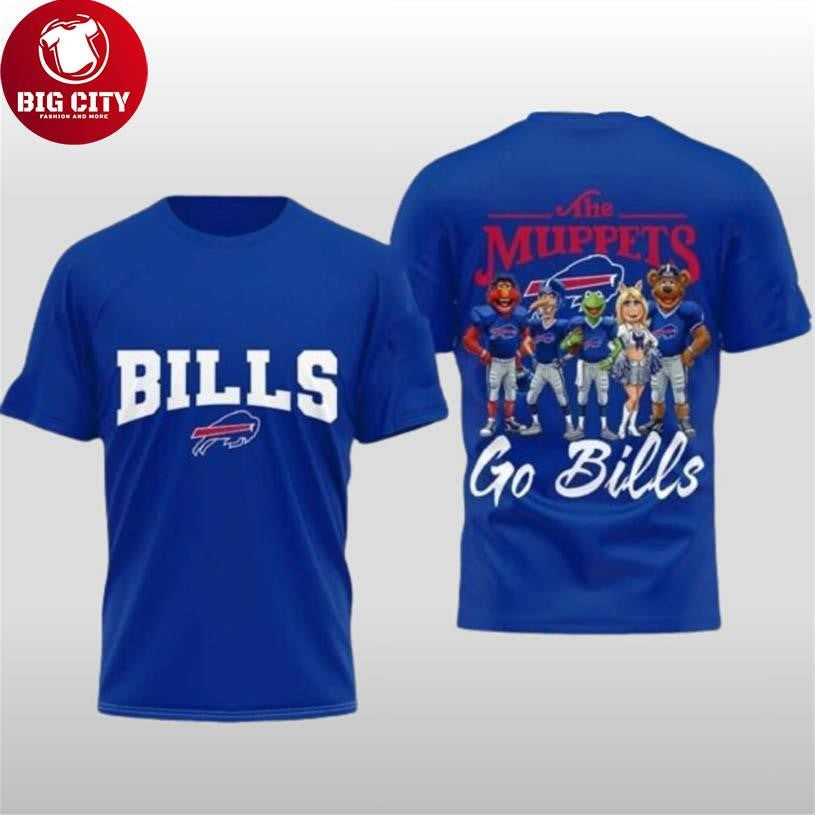 Bills The Muppets 2025 Two Sided Shirt
