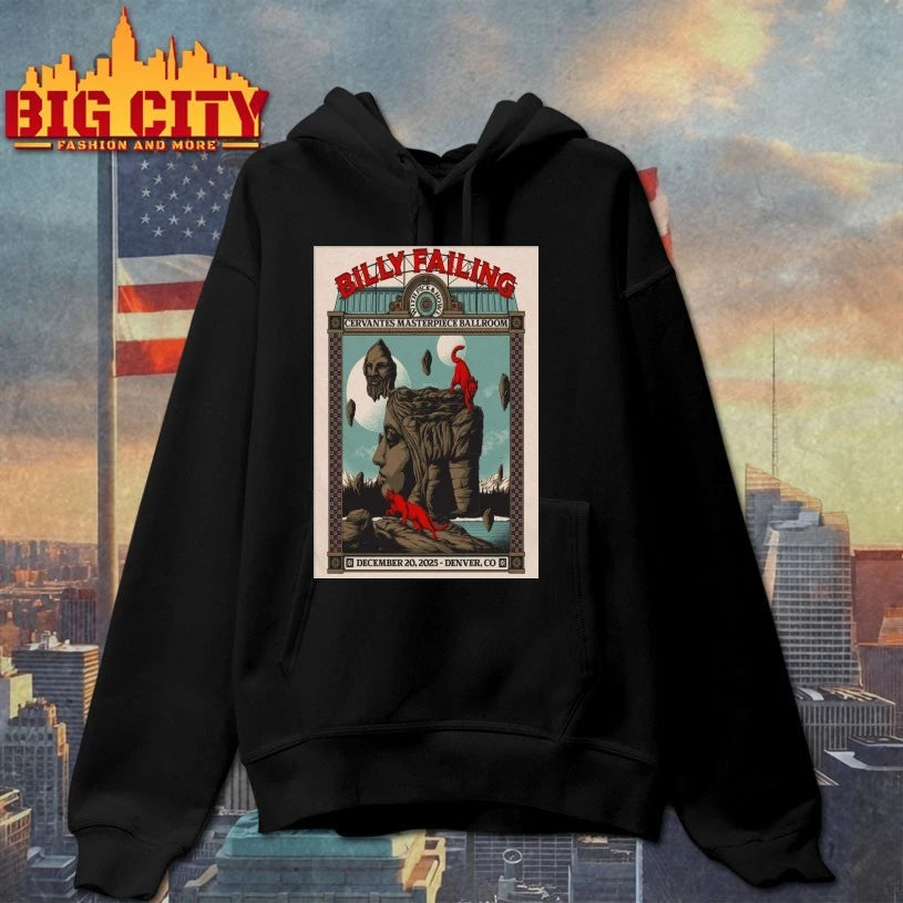 Billy Failing Dec 20 2025 In Denver CO Poster shirt