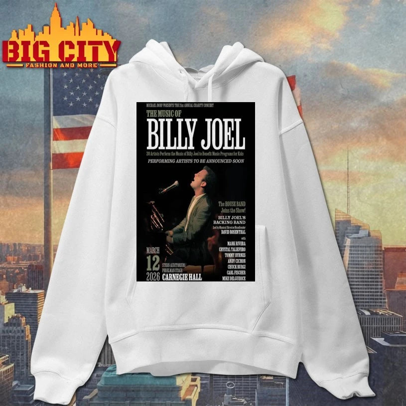 Billy Joel Fall Tour 2026 New York Poster shirt