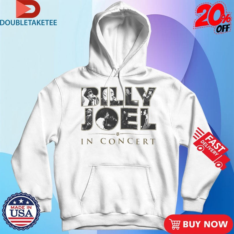 Billy Joel In Concert Photo T-shirts