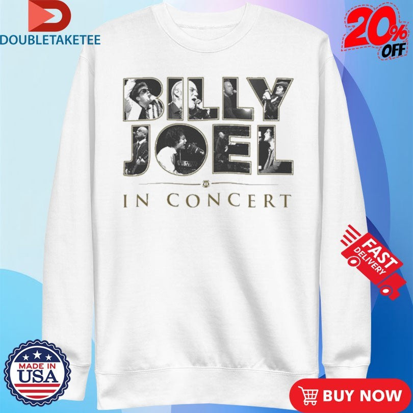 Billy Joel In Concert Photo T-shirts