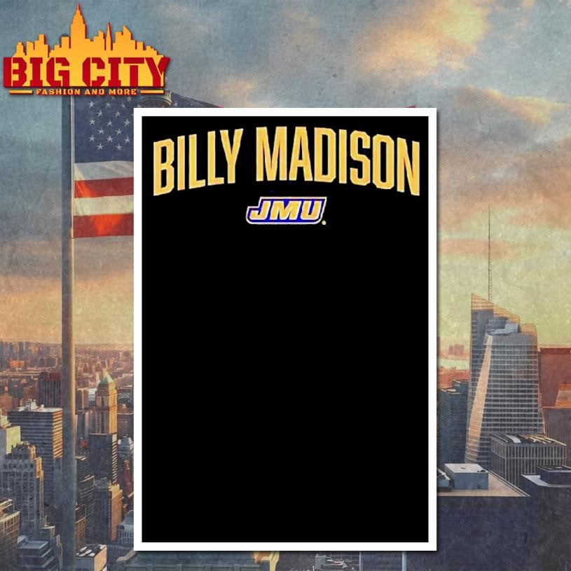 Billy Madison James Madison Dukes Football Shirt
