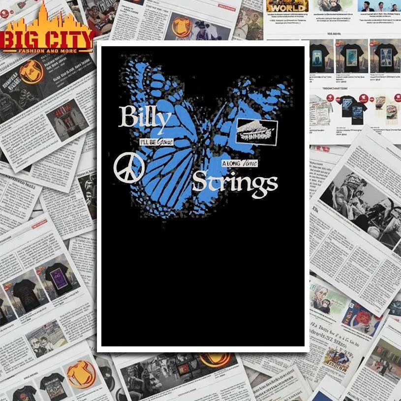 Billy Strings Butterfly I’ll be gone a long time shirt