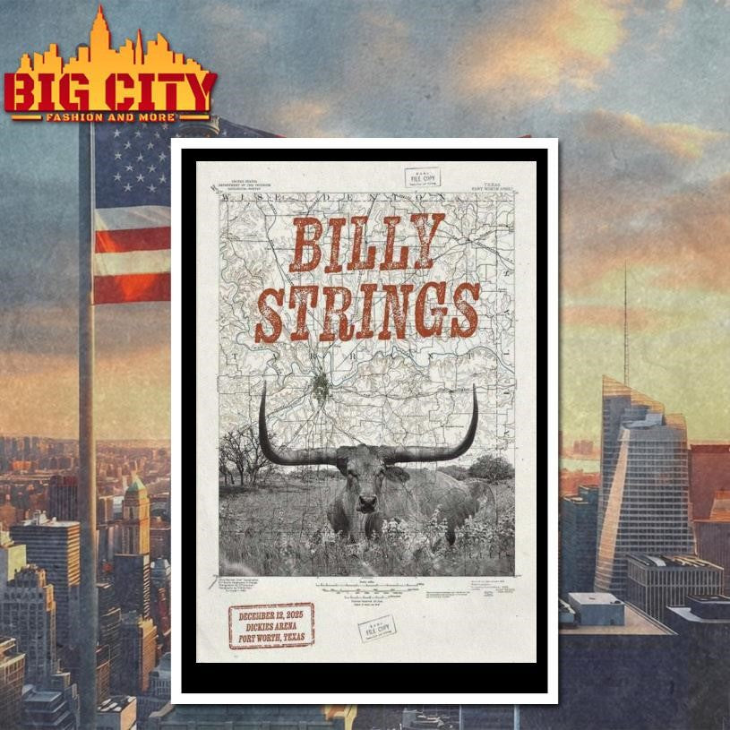 Billy Strings Dec 13 2025 In Austin TX Poster Shirt