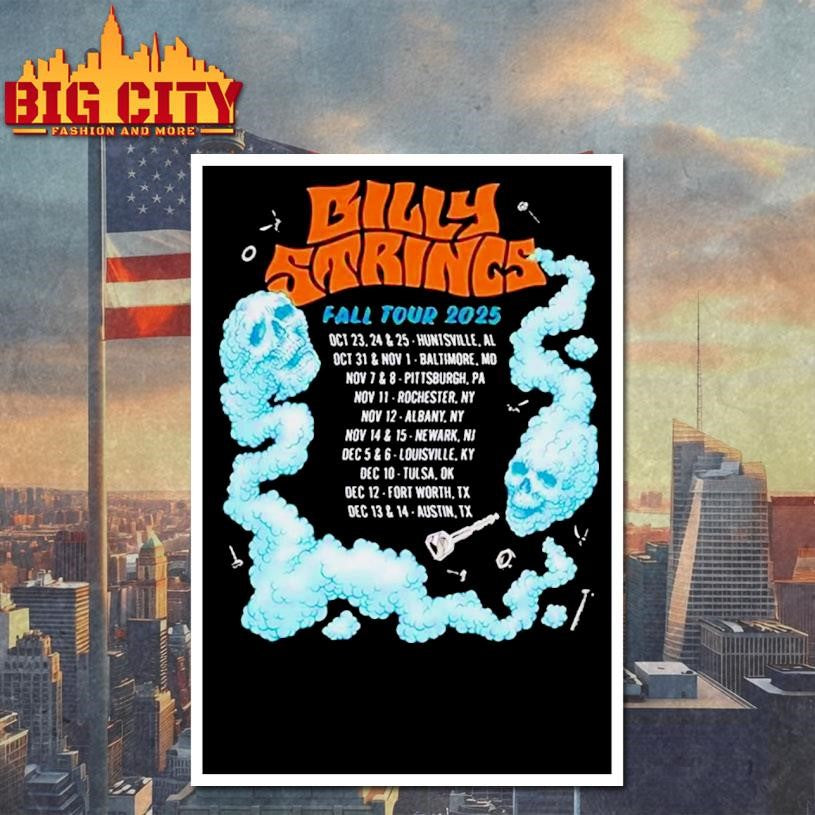 Billy Strings Fall 2025 Tour Shirt