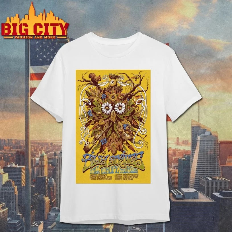 Billy Strings Fall Europe Tour 2025 Poster shirt