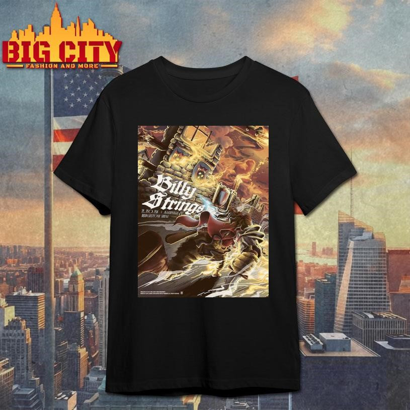 Billy Strings Nashville Tennessee 2026 Bridgestone Arena Night 1 Poster Shirt