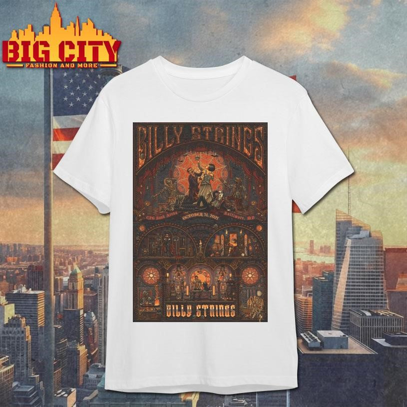 Billy Strings October 31 2025 Baltimore MD Poster Shirt