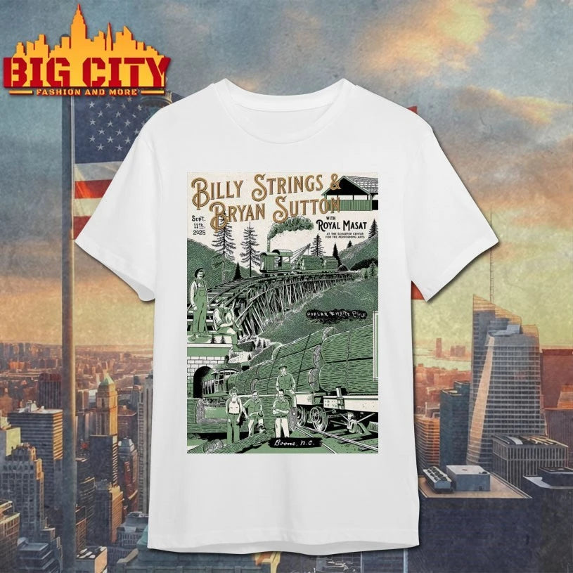 Billy Strings Sep 11 2025 Schaefer Center for the Performing Arts In Boone NC Poster shirt