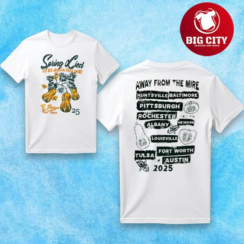 Billy Strings Spring Lied To Us Again This Year Tour 2025 New Two Sided Shirt