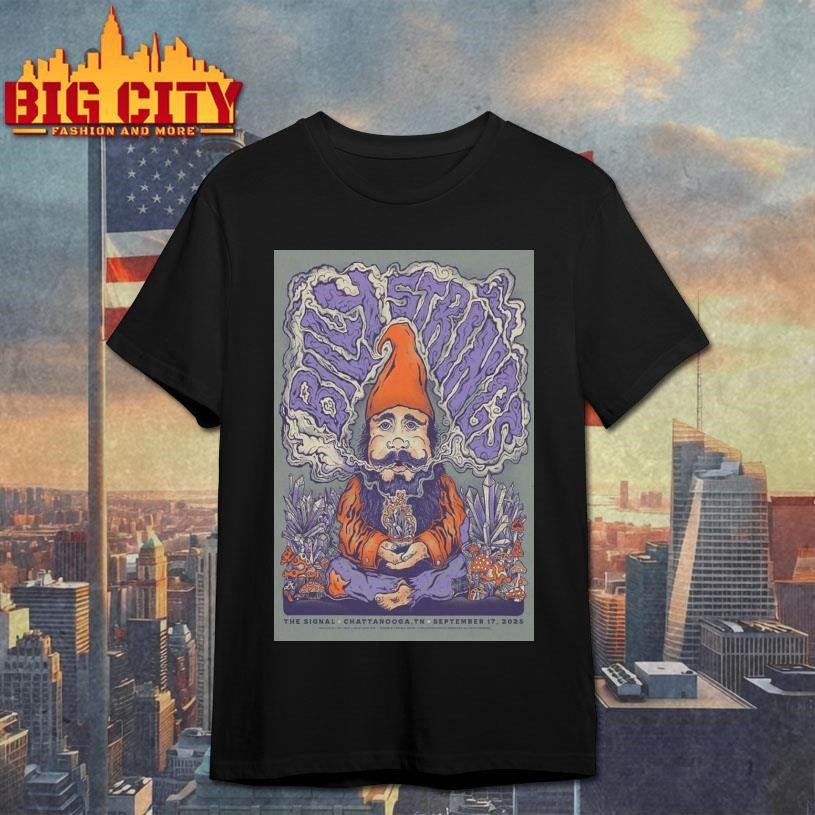 Billy Strings The Signal In Chattanooga Sept 17 2025 Concert Poster Shirt