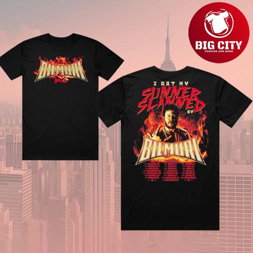 Bilmuri Summer Slammer Tour 2025 New Two Sided Shirt