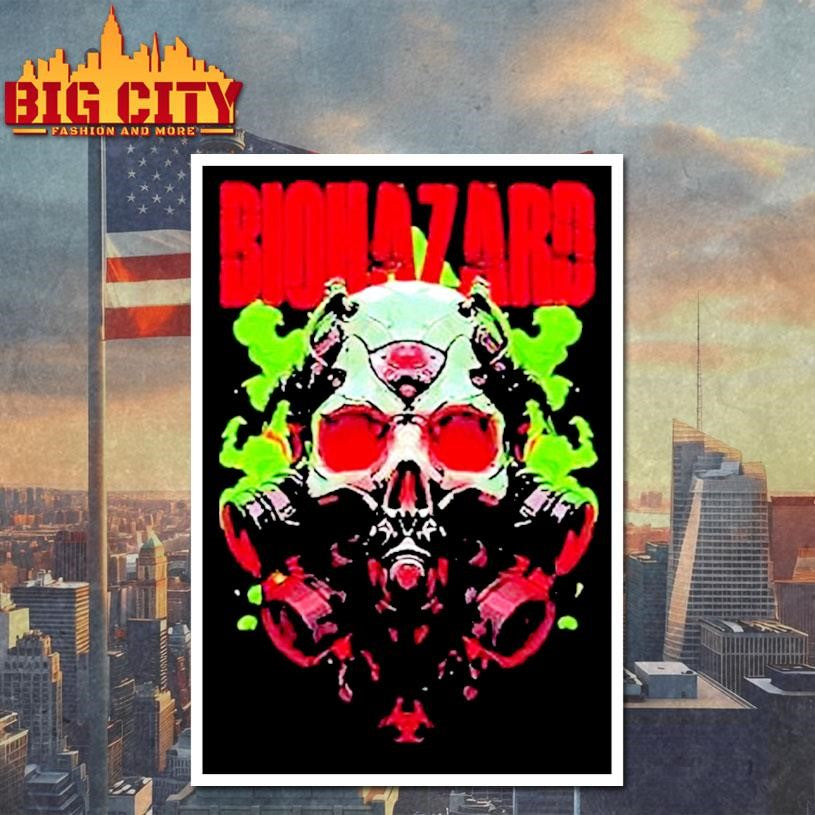 Biohazard Gas Mask Shirt