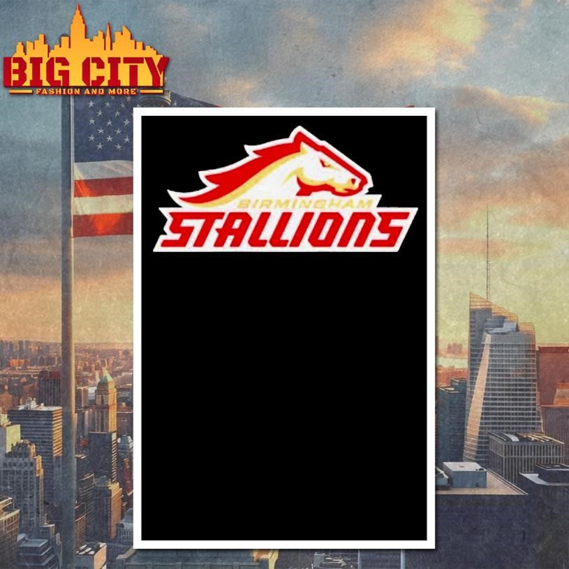 Birmingham Stallions Primary Logo Shirt
