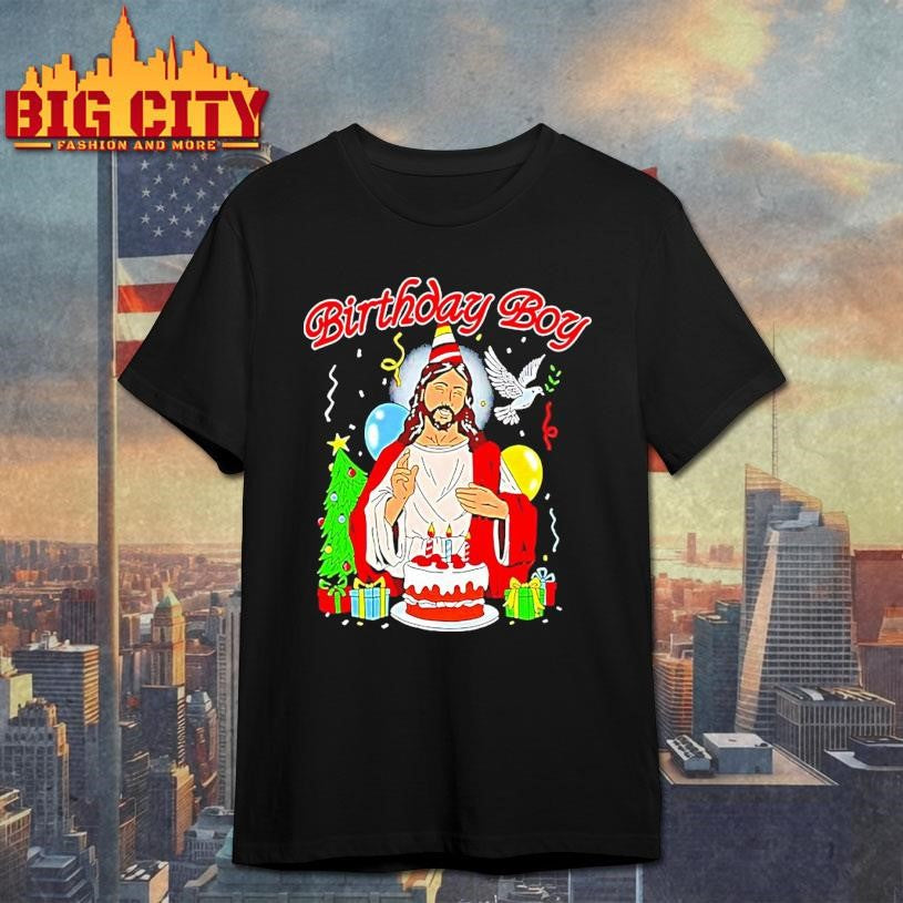 Birthday Boy Jesus Christmas Shirt