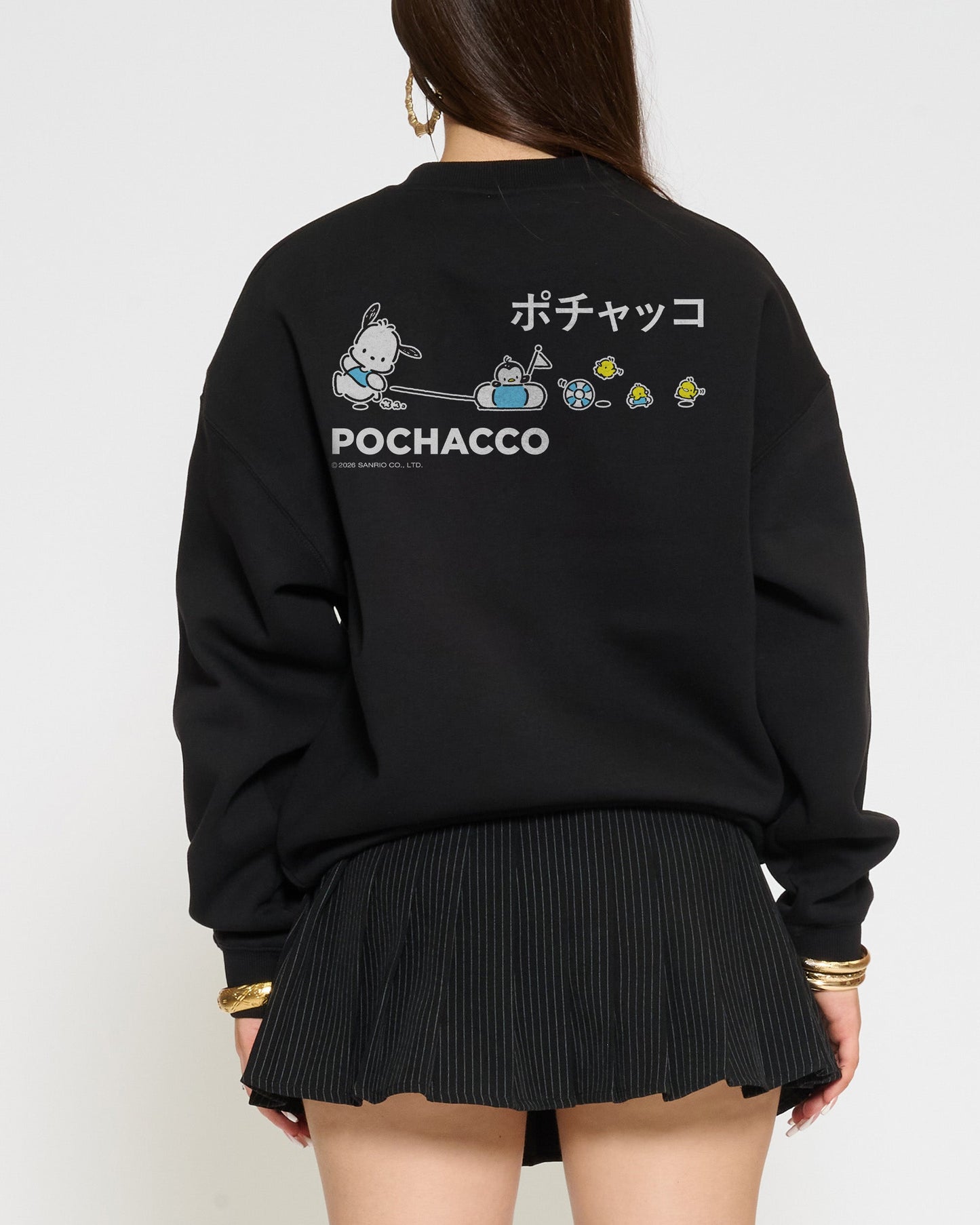 Pochacco Summer Stroll Sweatshirt