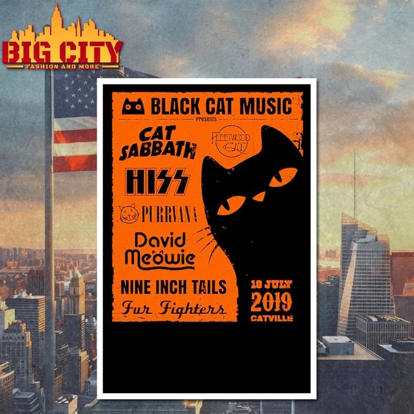 Black Cat Music Festival 10 july 2019 shirt