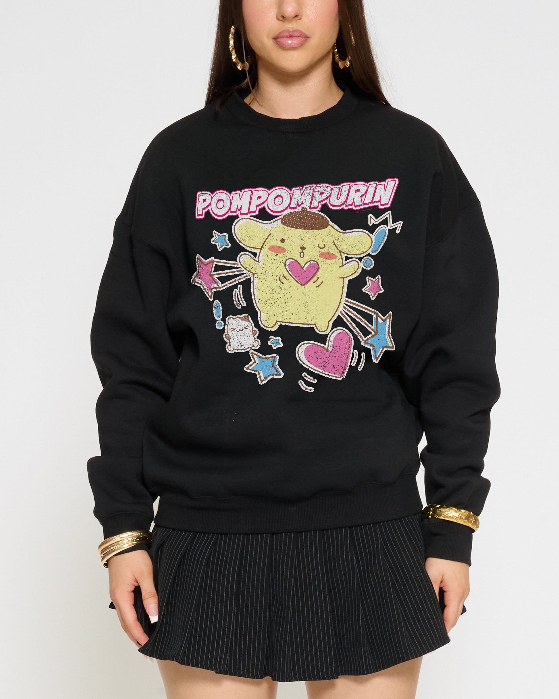 Pompompurin Hearts Sweatshirt