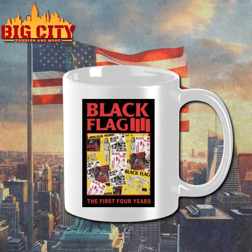 Black Flag The First Four Years Poster Shirt