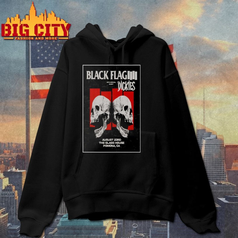 Black Flag The Glass House In Pomona CA Aug 23 2025 Poster Shirt