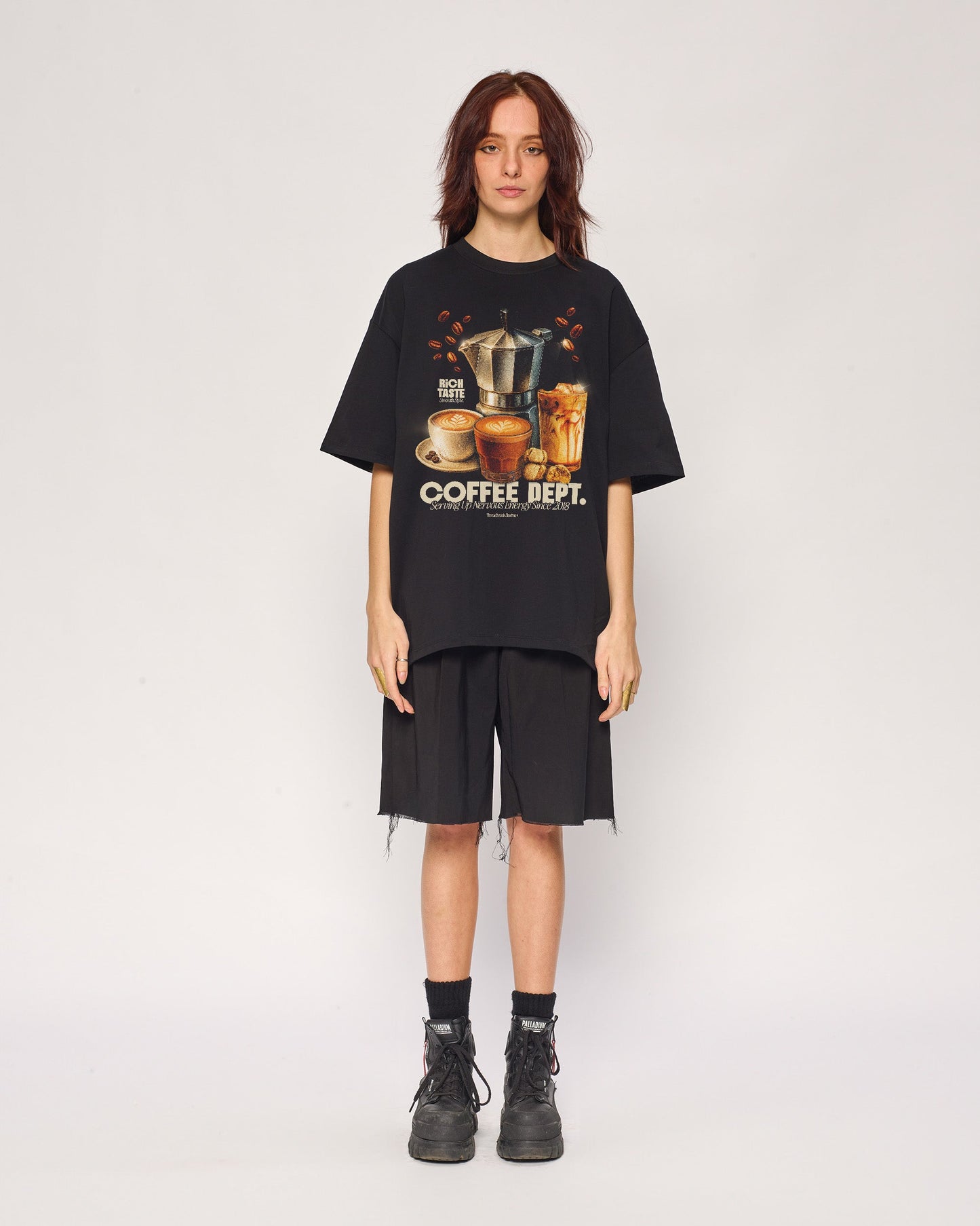 Coffee Dept Oversized Tee