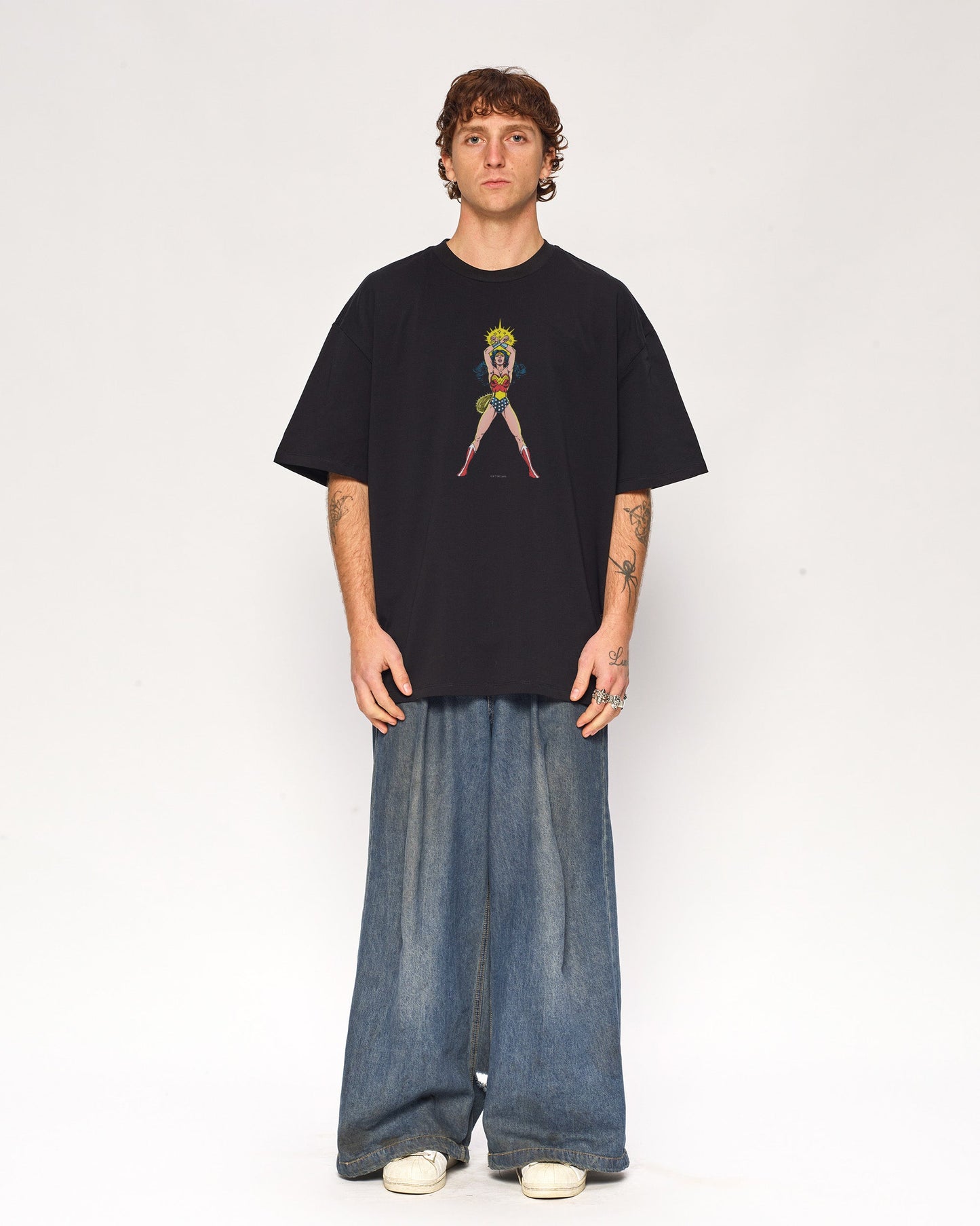 Wonder Woman Power Surge Oversized Tee