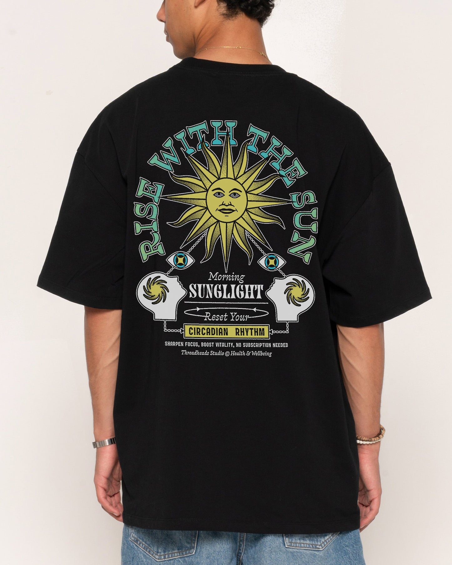 Rise With The Sun Oversized Tee