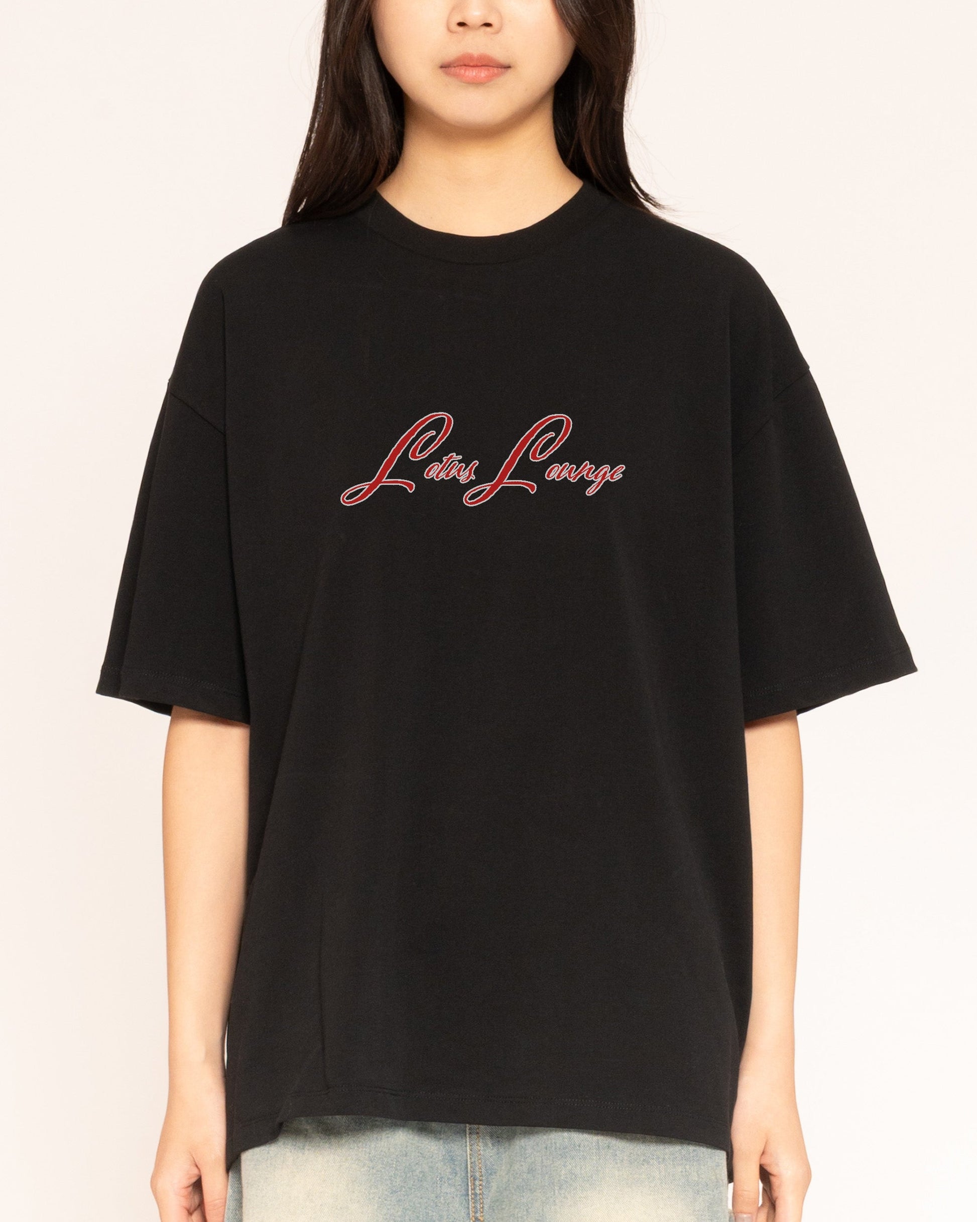 Lotus Lounge Oversized Tee