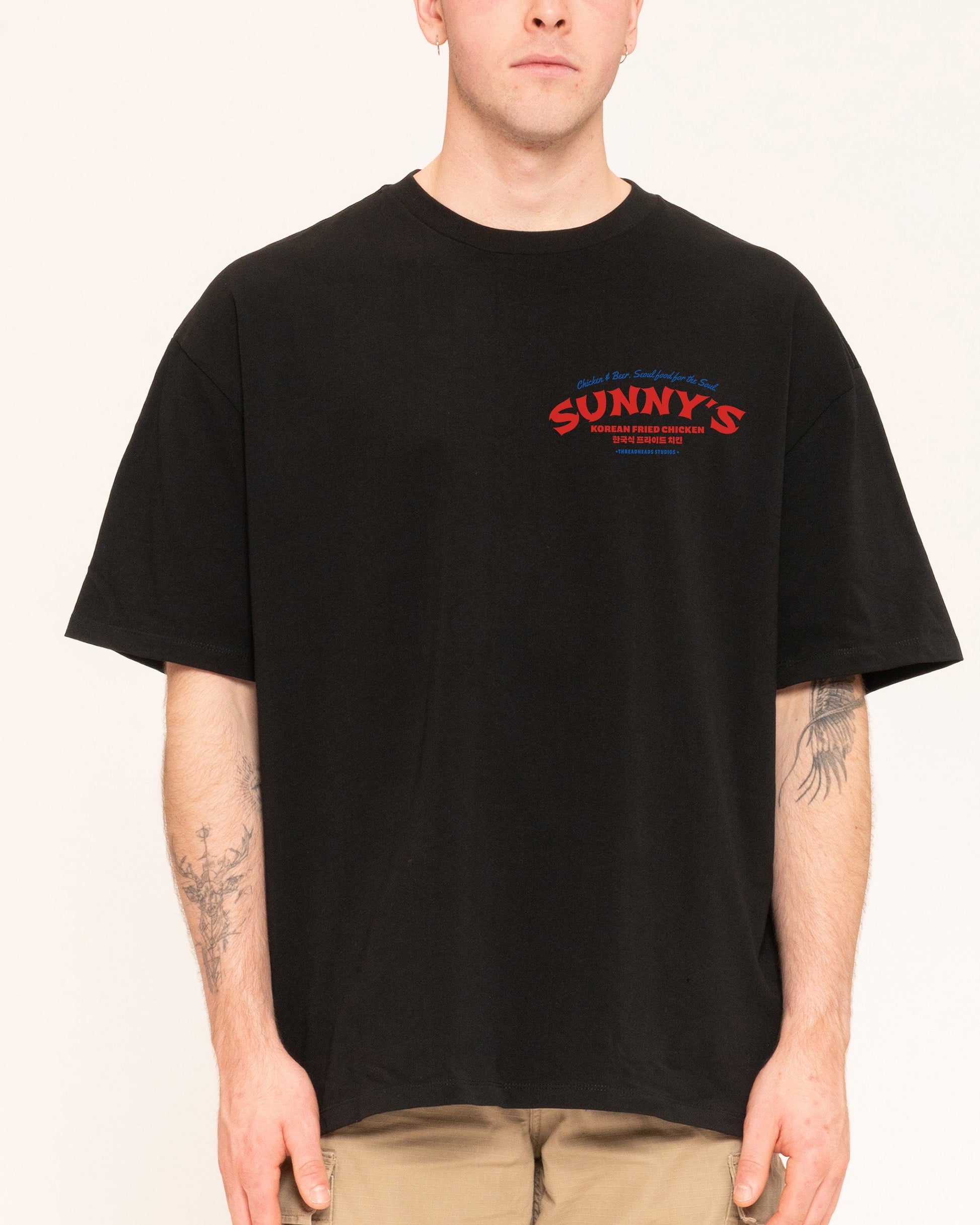 Korean Fried Chicken Oversized Tee