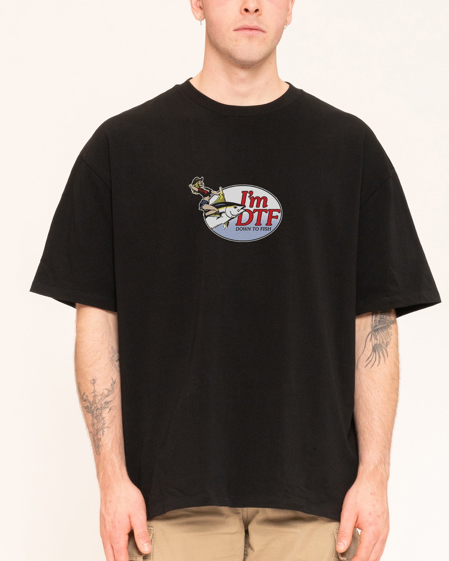 I'm DTF! Oversized Tee
