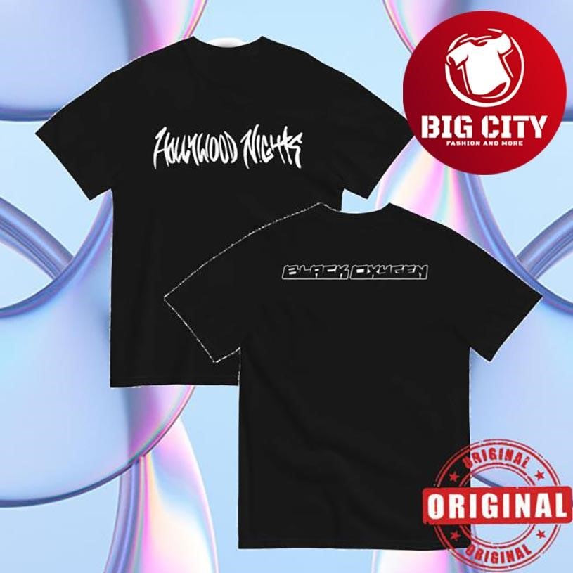 Black Oxygen Hollywood Nights Two Sided Shirt