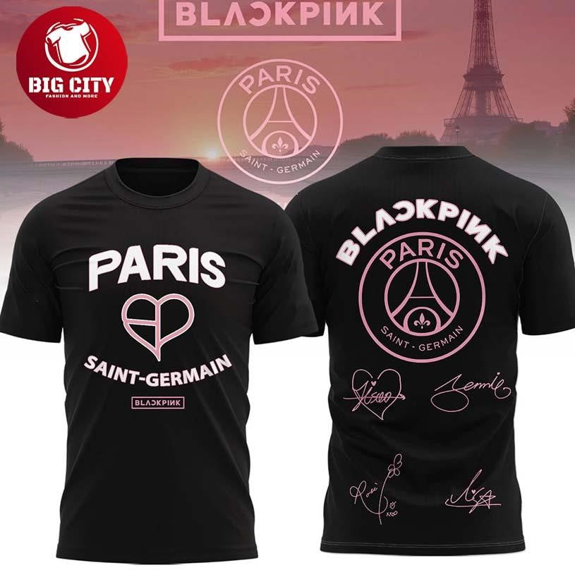Black Pink x Paris Saint Germain Two Sided Shirt