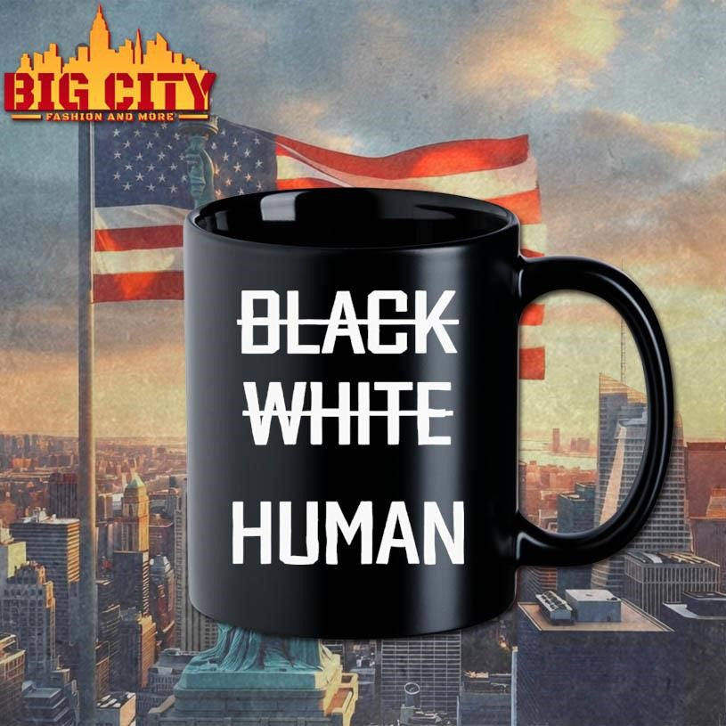 Black White Human Shirt