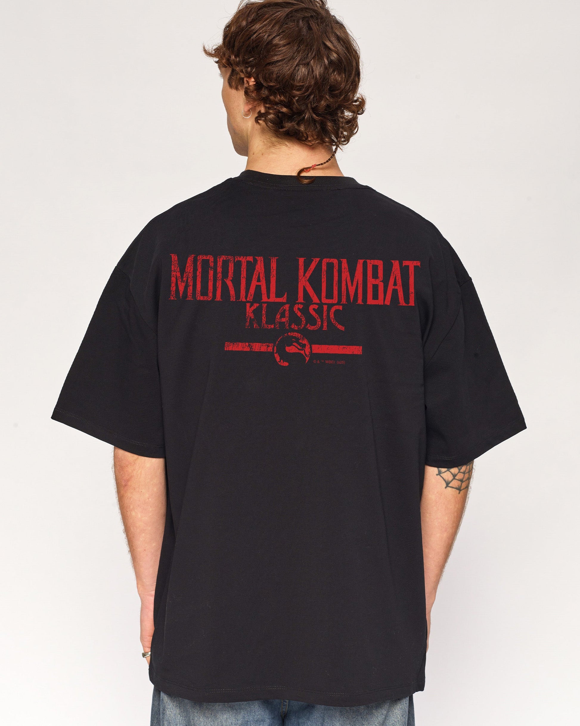 Mortal Kombat Banner Oversized Tee