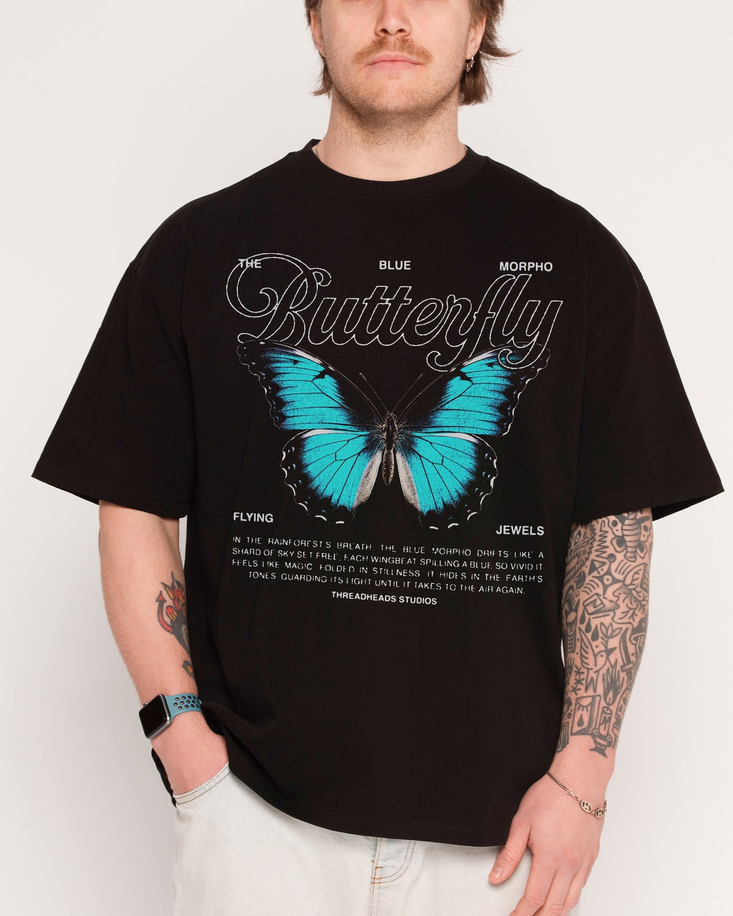 Flying Jewels Oversized Tee