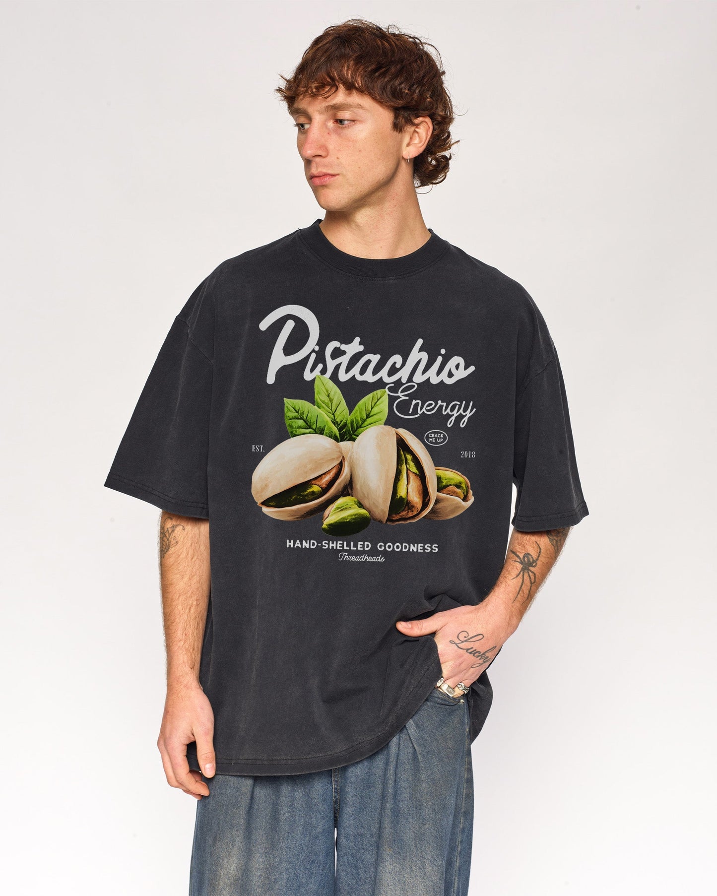 Pistachio Energy Oversized Tee