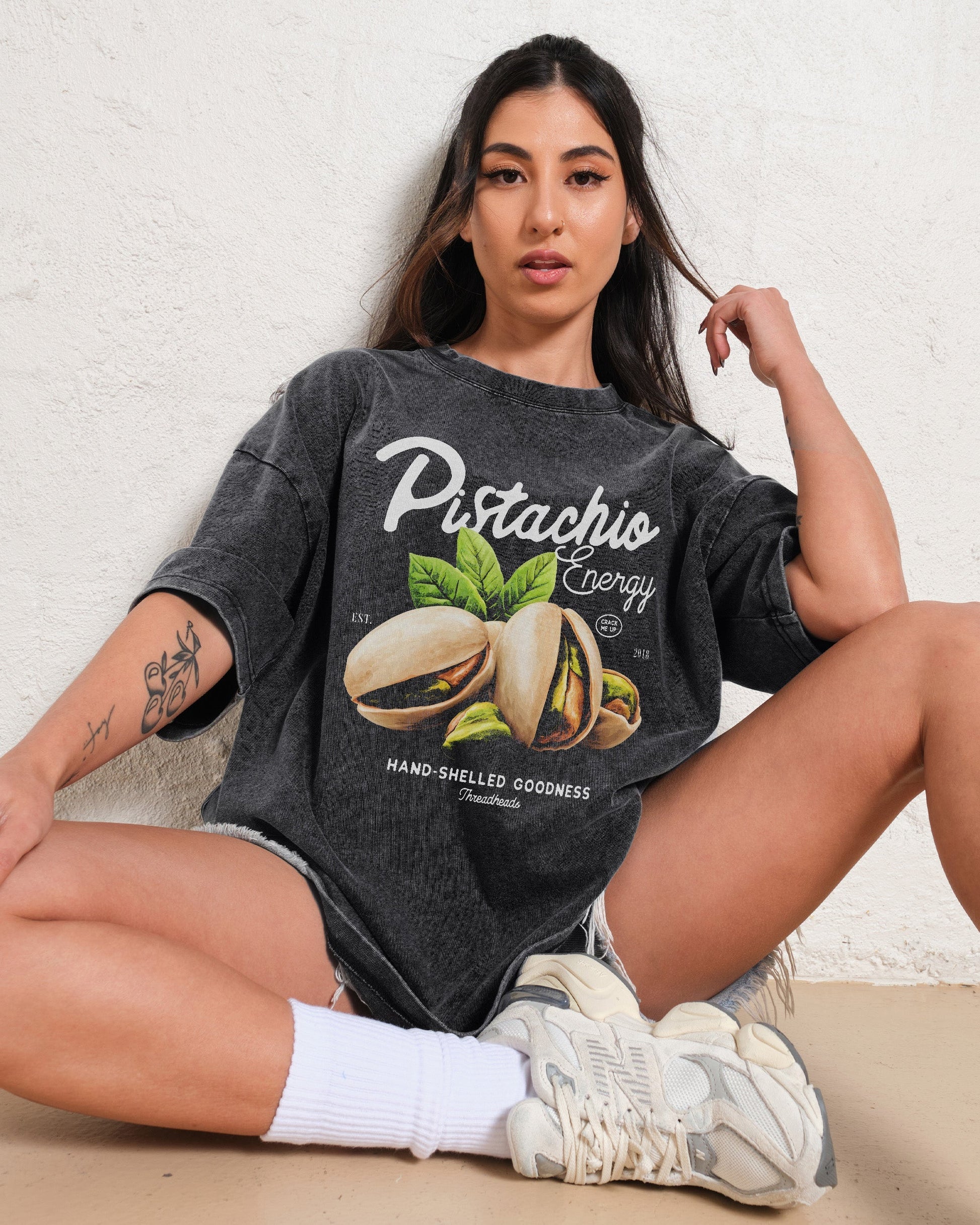 Pistachio Energy Oversized Tee