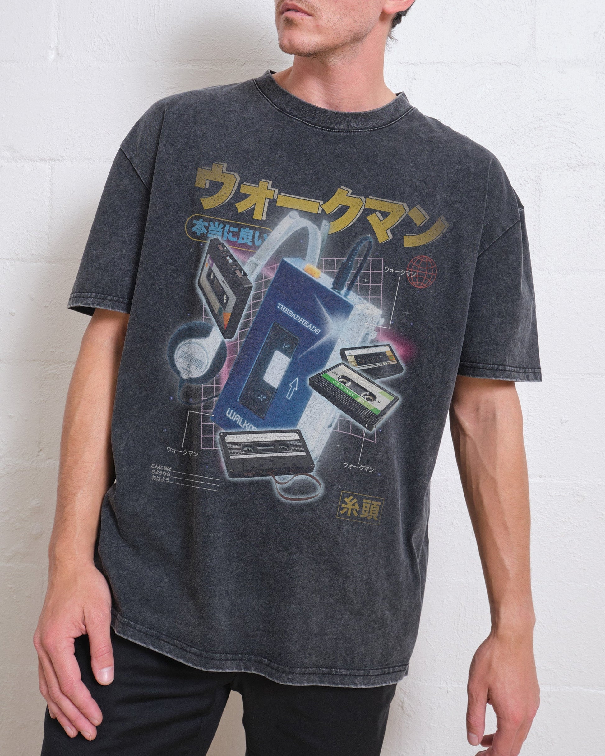Japanese Walkman Oversized Tee