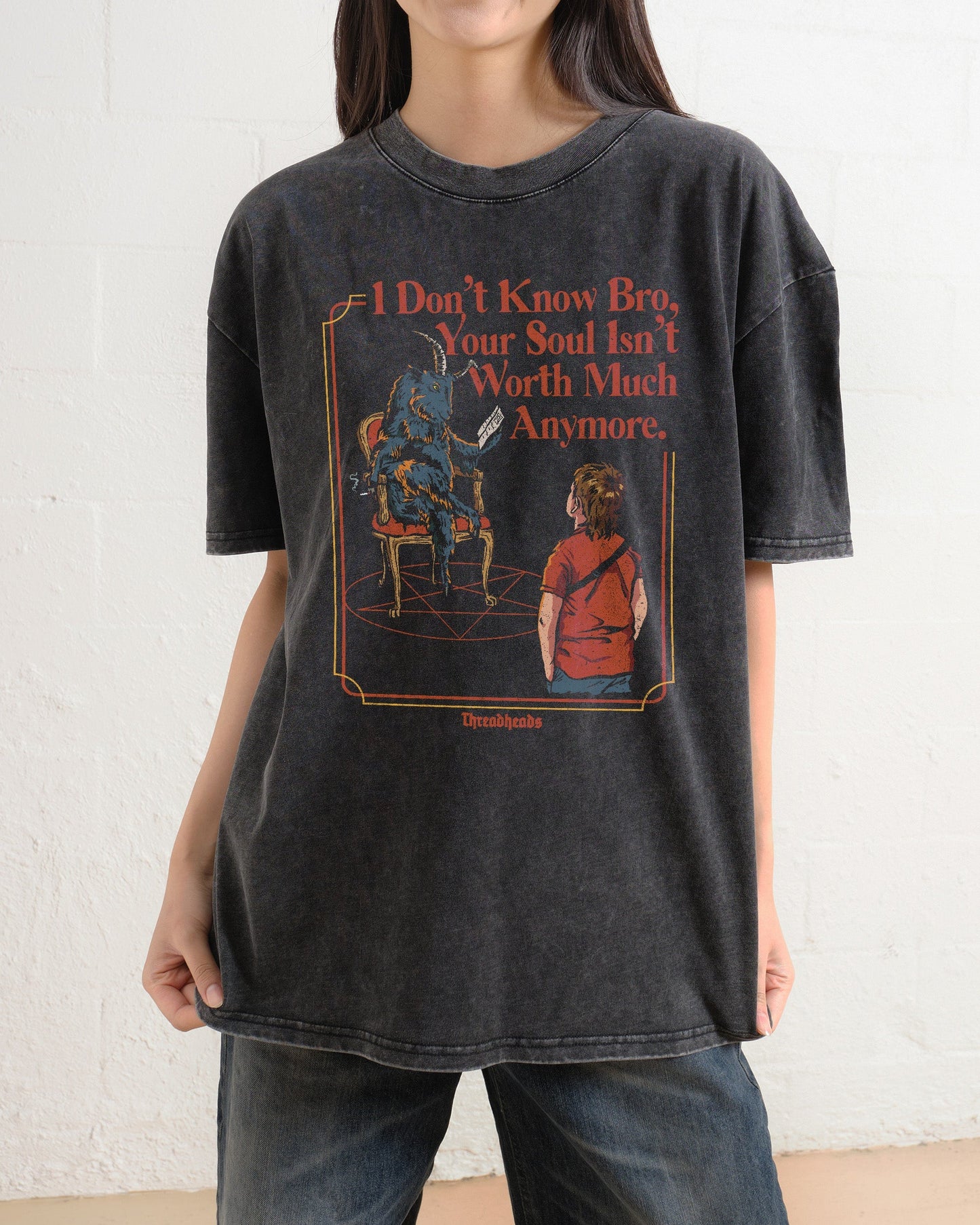 Worthless Soul Oversized Tee