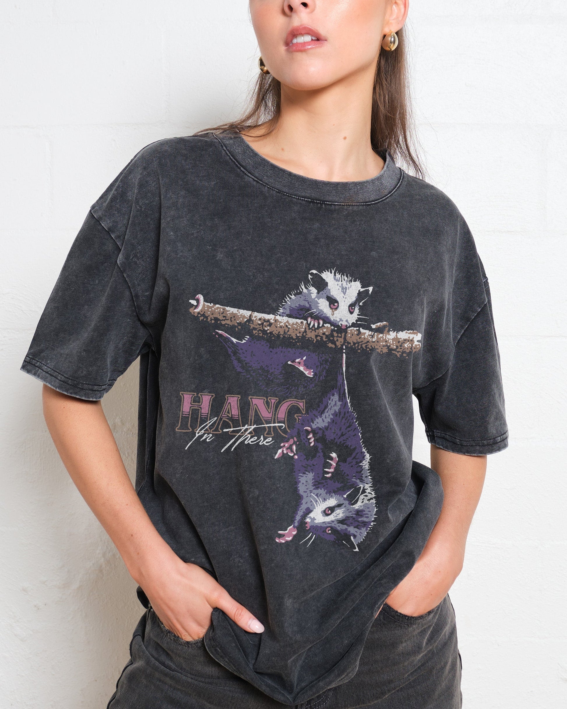 Hang in There Oversized Tee